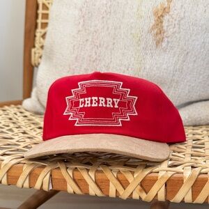 Red Cherry Logo Cap